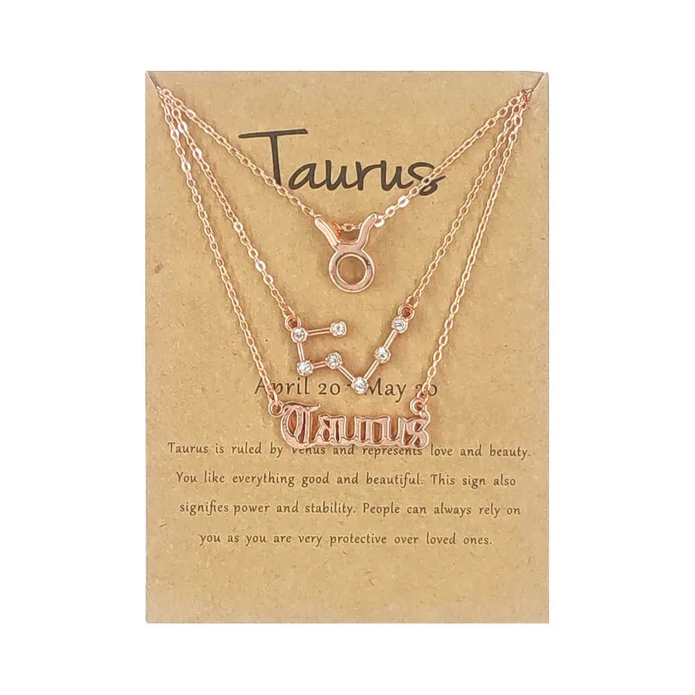 Birthstone Necklaces – Modern Design with Astrological Charms - Gems Ritual