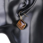 Natural Stone Drop Earrings for Everyday Sophistication - Gems Ritual