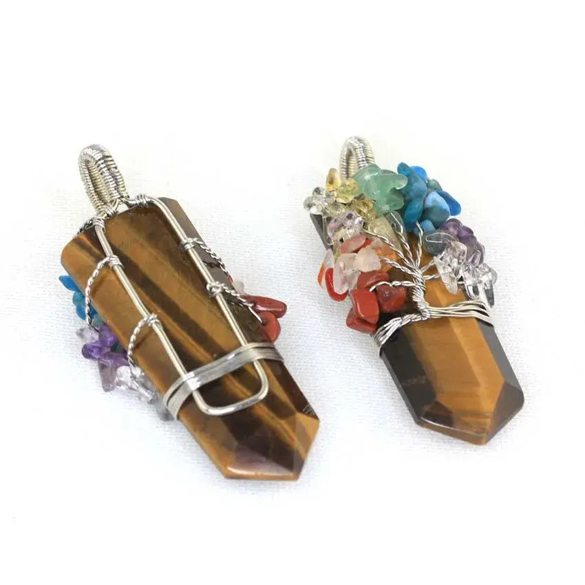 Nature’s Essence Crystal Necklace – A Fusion of Beauty & Energy Gems Ritual
