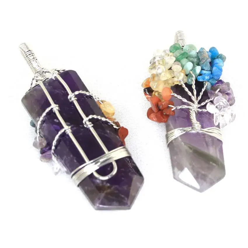 Nature’s Essence Crystal Necklace – A Fusion of Beauty & Energy Gems Ritual