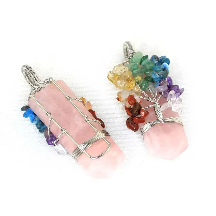 Nature’s Essence Crystal Necklace – A Fusion of Beauty & Energy Gems Ritual