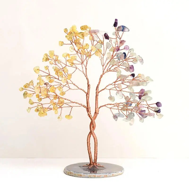 Homedecor - Natural Crystal Fortune Tree