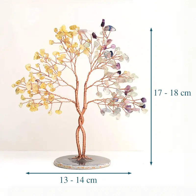 Tree of Life Crystal Decor – Enhance Your Space with Energy - Gems Ritual