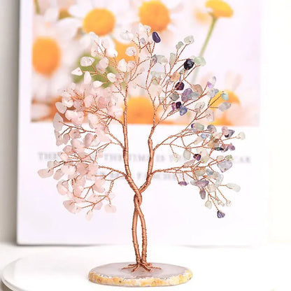 Homedecor - Natural Crystal Fortune Tree