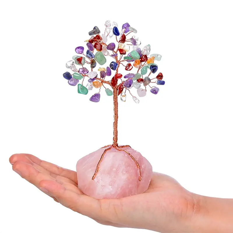 Crystal Energy Tree – Attract Wealth, Peace & Positivity - Gems Ritual