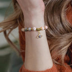 Unisex Agate Bead Bracelet – Elegance with a Touch of Energy - Gems Ritual