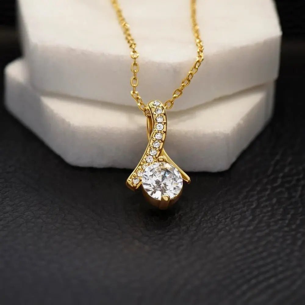 Romantic Gift Necklace – Natural Energy Stone Pendant - Gems Ritual