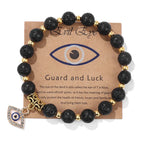Unisex Agate Bead Bracelet – Elegance with a Touch of Energy - Gems Ritual