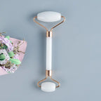 Serene White Jade Face Roller – The Key to Radiant Skin - Gems Ritual