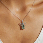 Eco - Friendly Green Moss Natural Stone Jewelry - Gems Ritual