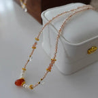 Bohemian Gemstone & Pearl Necklace – A Unique Blend of Color, Energy, and Style Gems Ritual