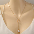 Vintage Zircon Necklace - Tree of Life Design - Gems Ritual